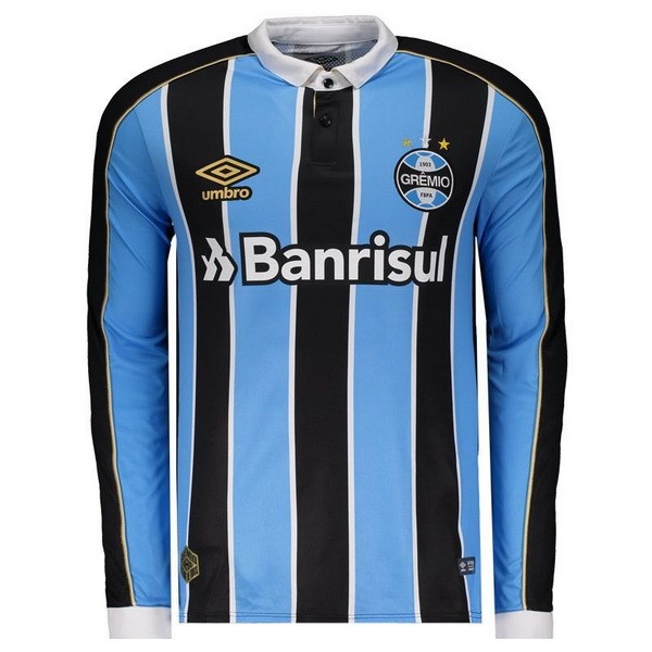 Camiseta Grêmio FBPA Primera equipación ML 2019-2020 Azul
